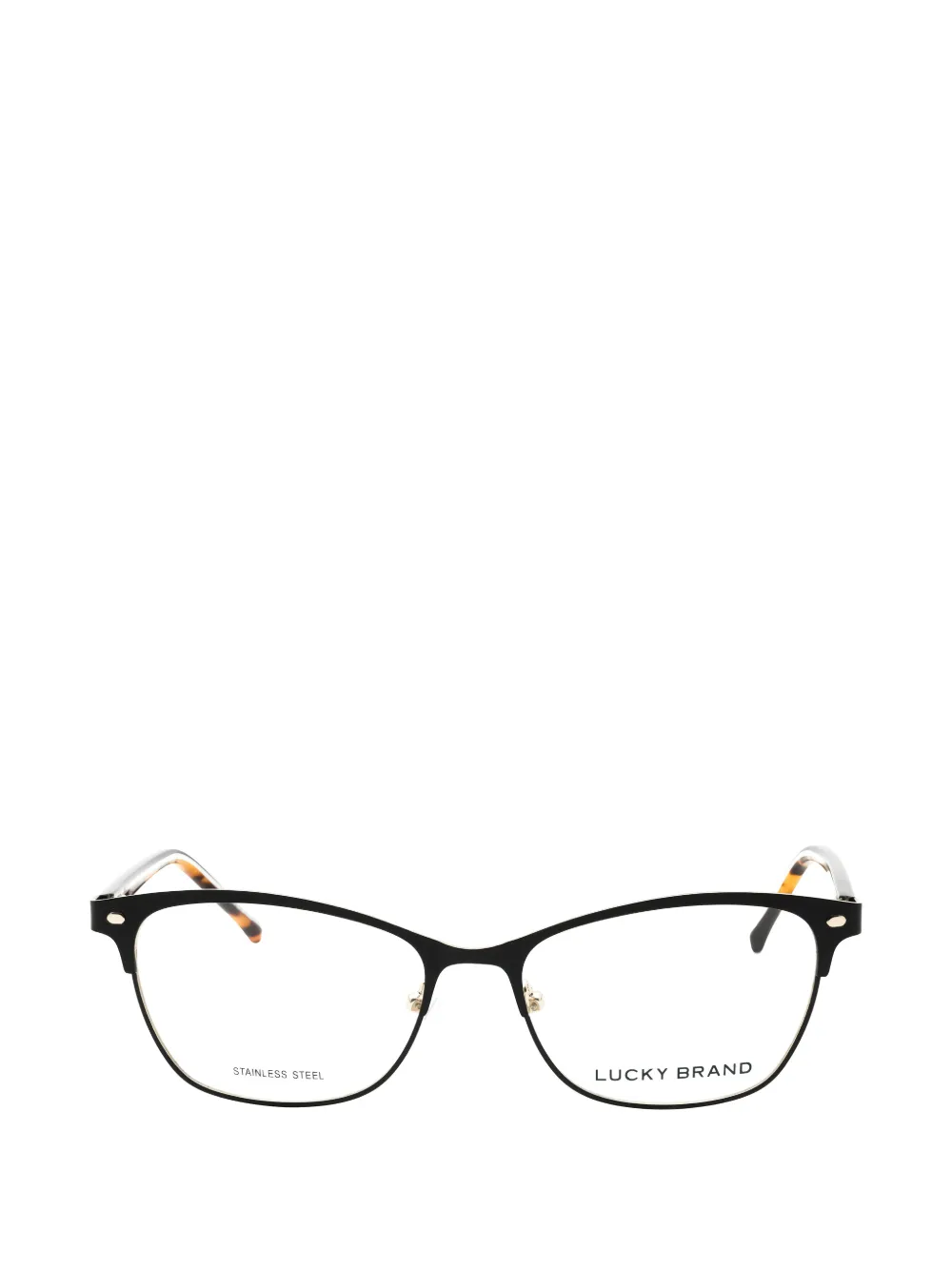 LUCKY BRAND D120 rectangle-frame glasses - Nero