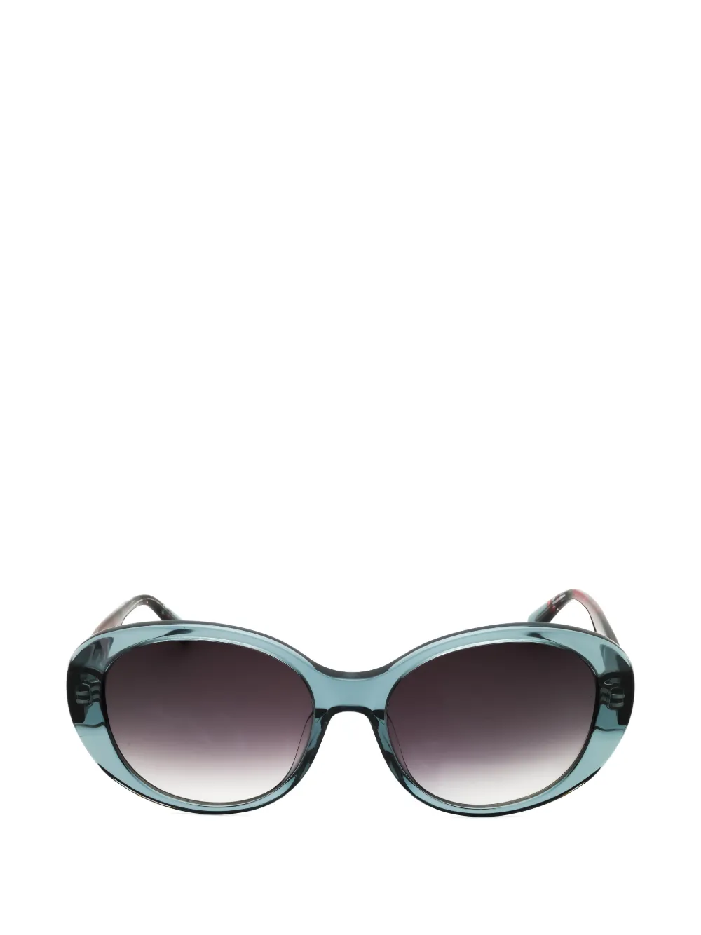 ANNE KLEIN oval-frame sunglasses