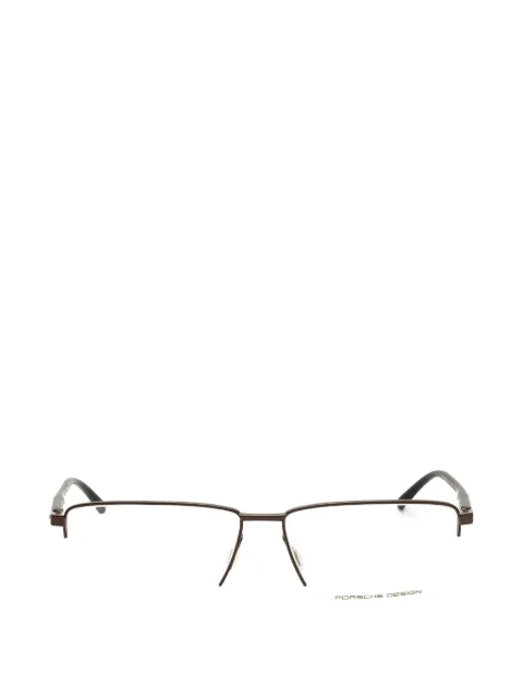 Porsche Design rectangle-frame glasses