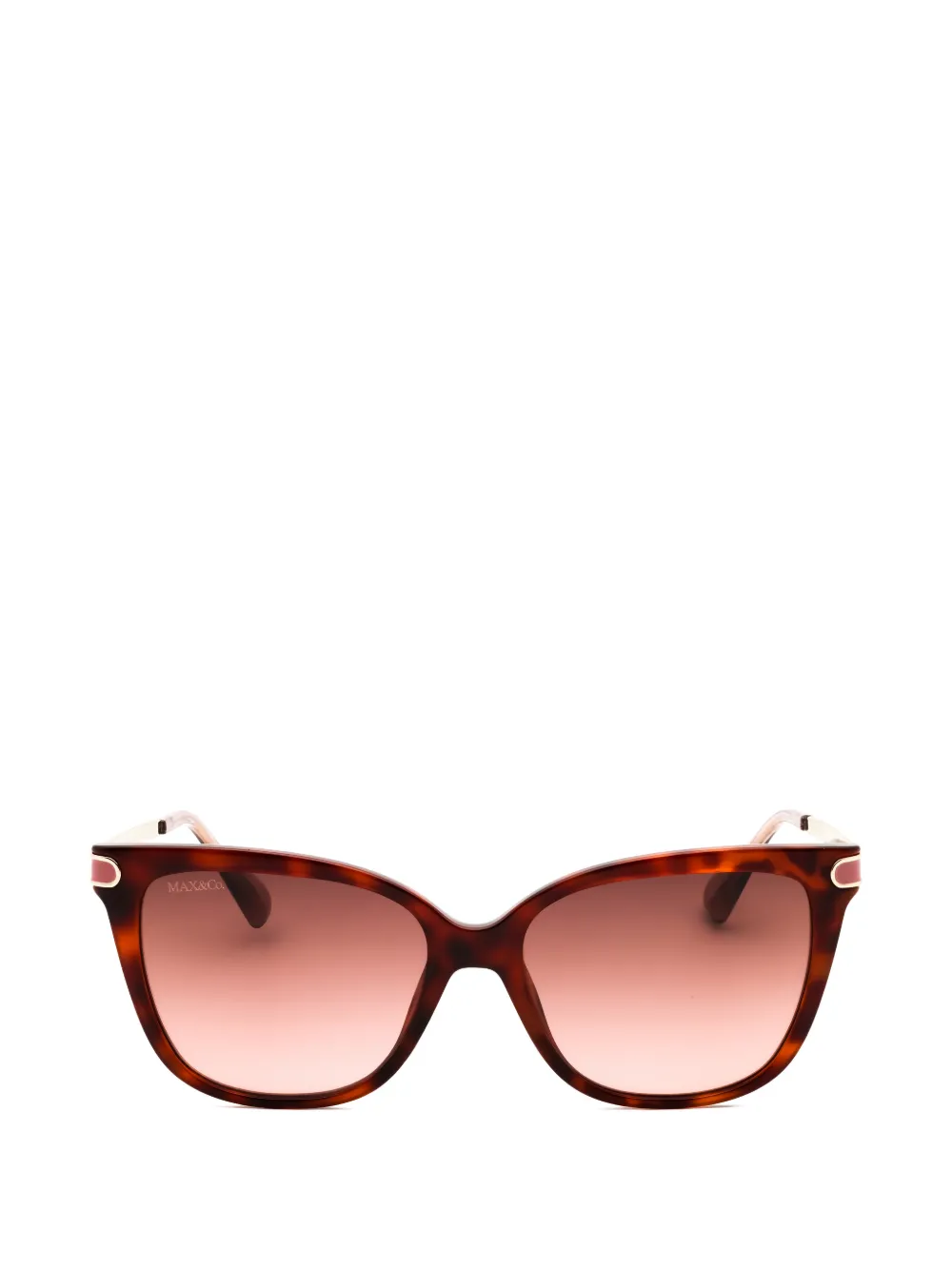 MAX&Co. tortoiseshell-effect cat-eye sunglasses - Marrone