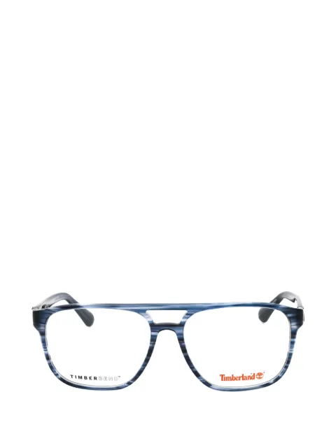 Timberland geometric-frame glasses