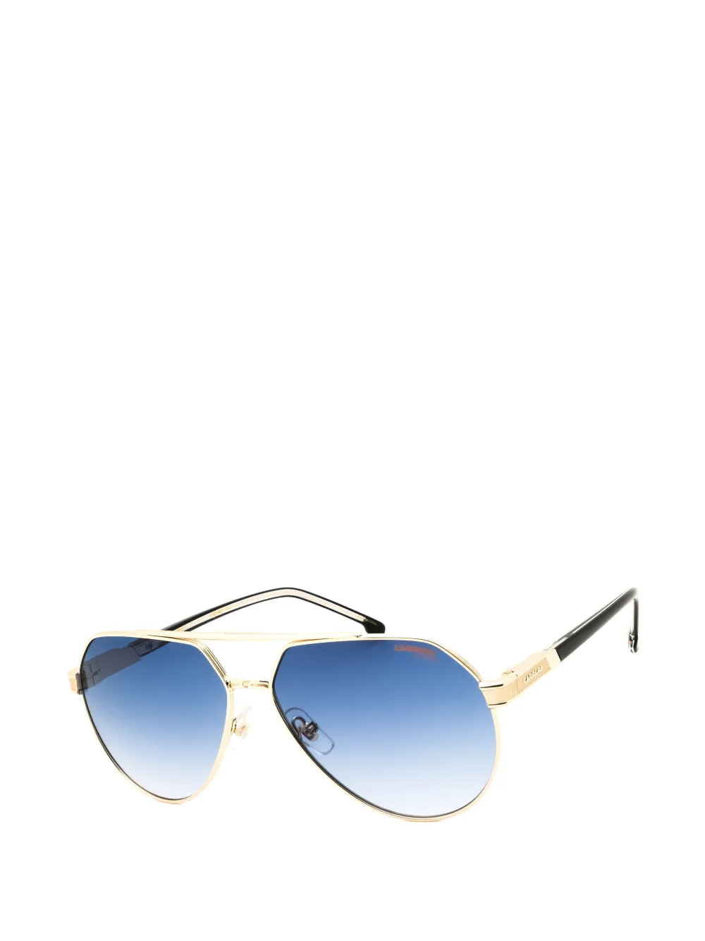 Carrera 1067S zonnebril met piloten montuur Goud