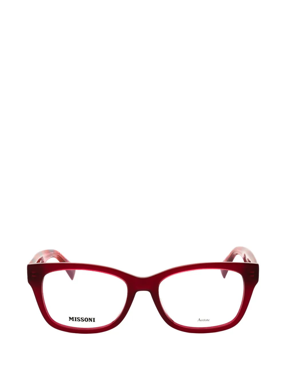 Missoni rectangle-frame glasses