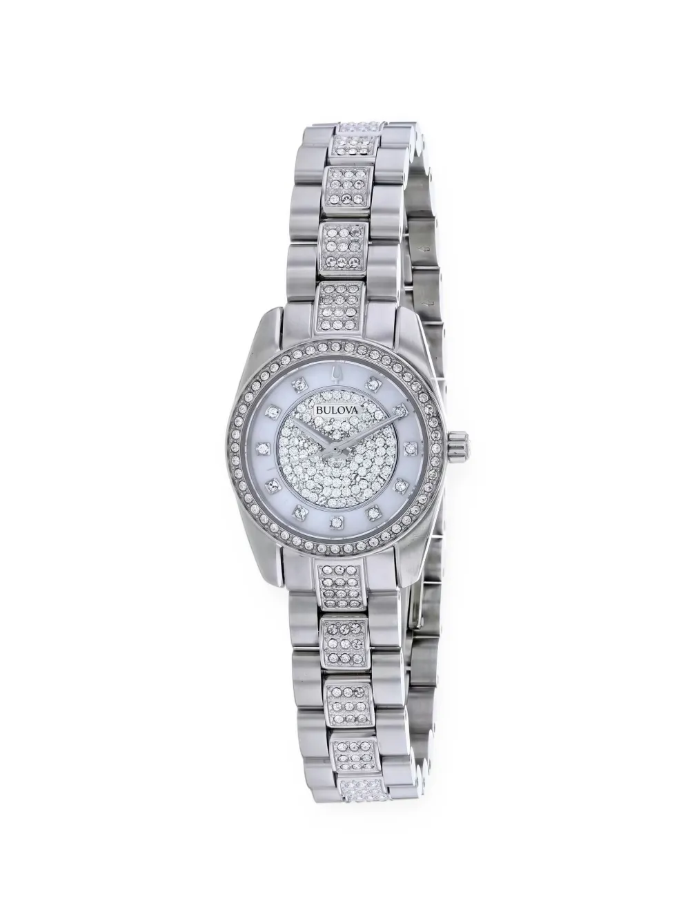 Bulova Crystal 24mm watch - Bianco