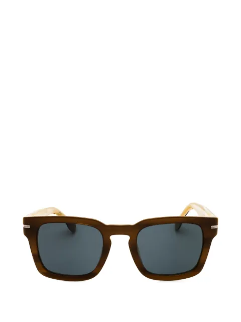 BOSS rectangle-frame sunglasses