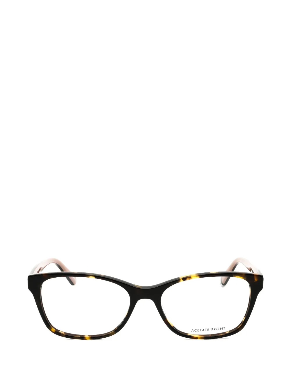Tommy Hilfiger tortoiseshell-effect rectangle-frame glasses