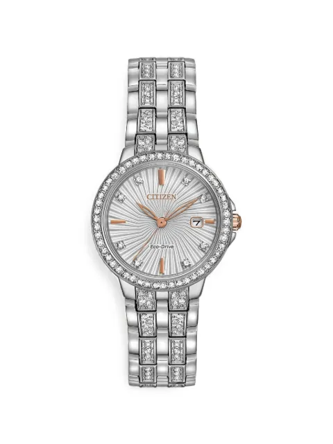 Citizens of Humanity Silhouette crystal 28mm watch