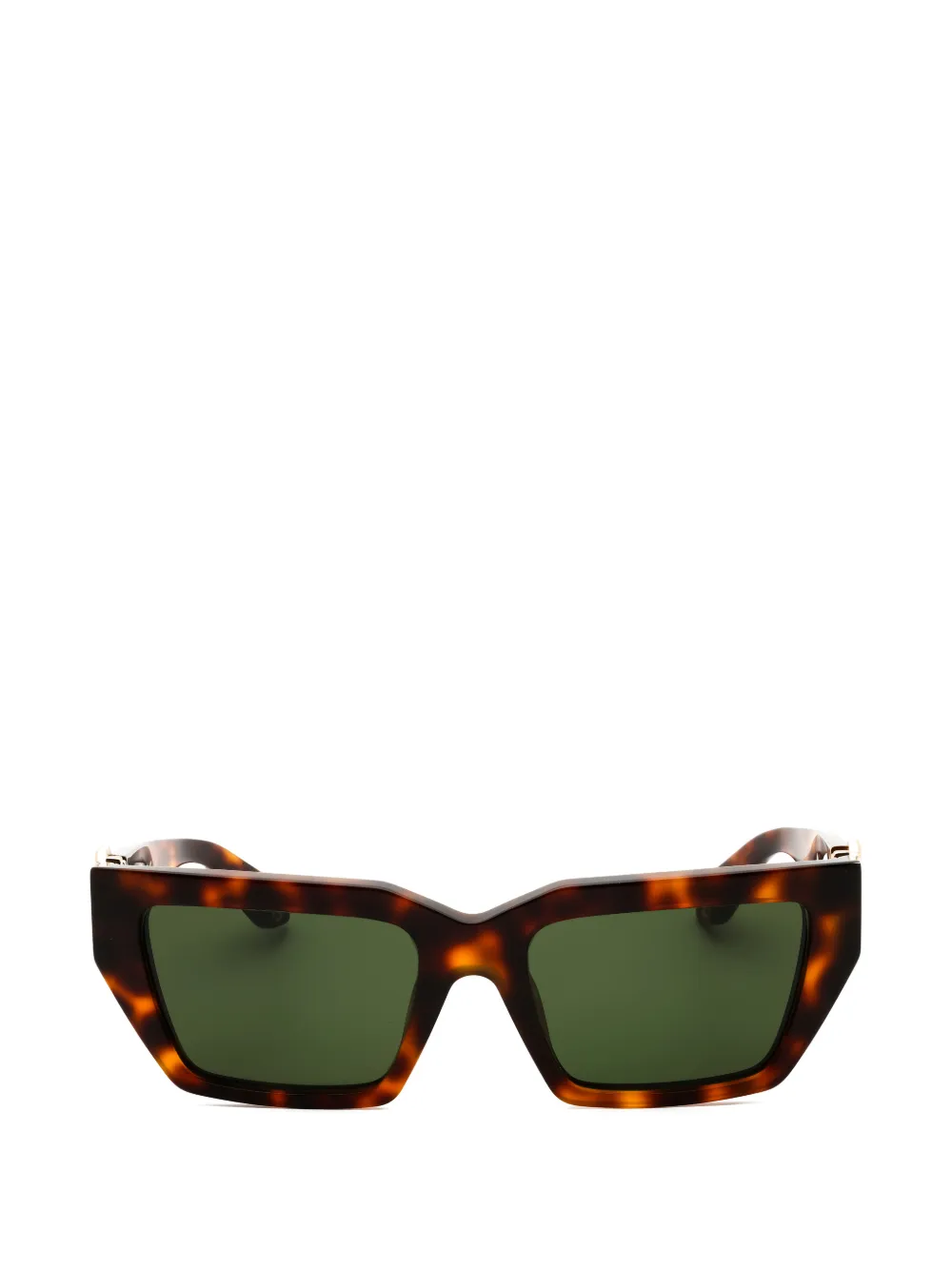 Roberto Cavalli tortoiseshell-effect logo-plaque sunglasses