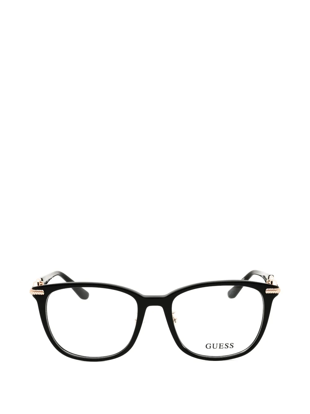 GUESS EYEWEAR geometric-frame glasses - Nero