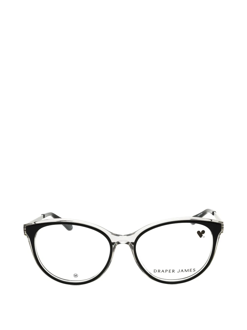 Draper James round-frame glasses - Nero