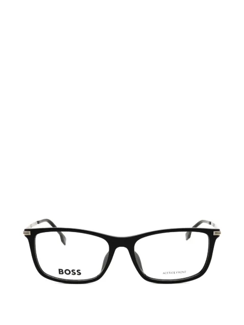 BOSS rectangle-frame glasses
