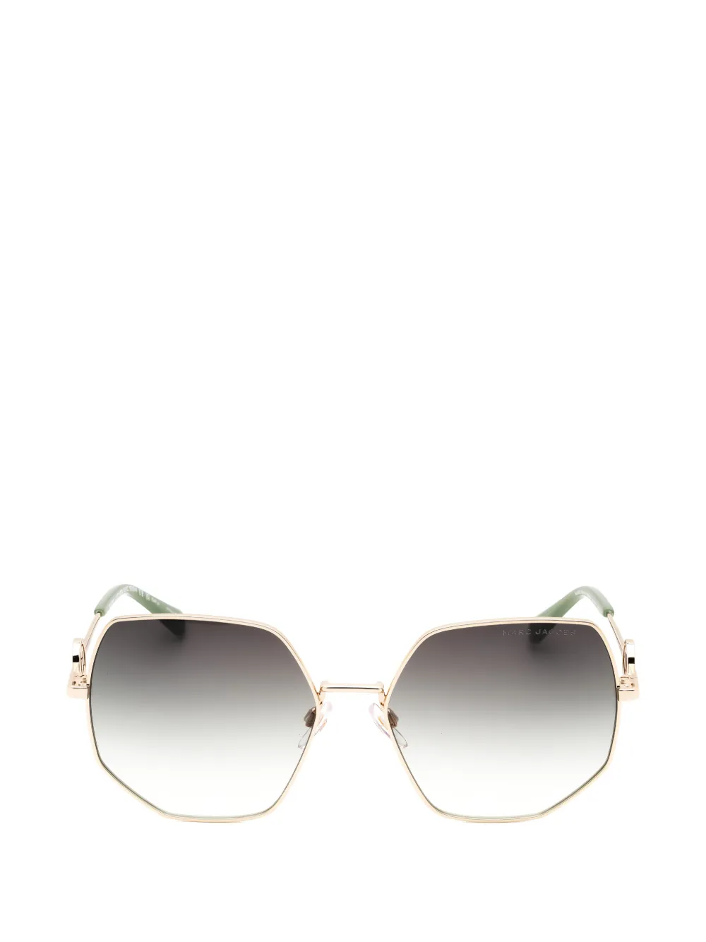 Marc Jacobs geometric-frame sunglasses - Oro