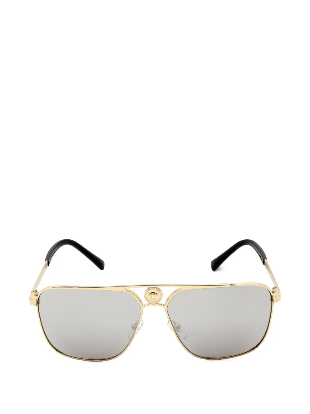 Versace Medusa plaque pilot-frame sunglasses