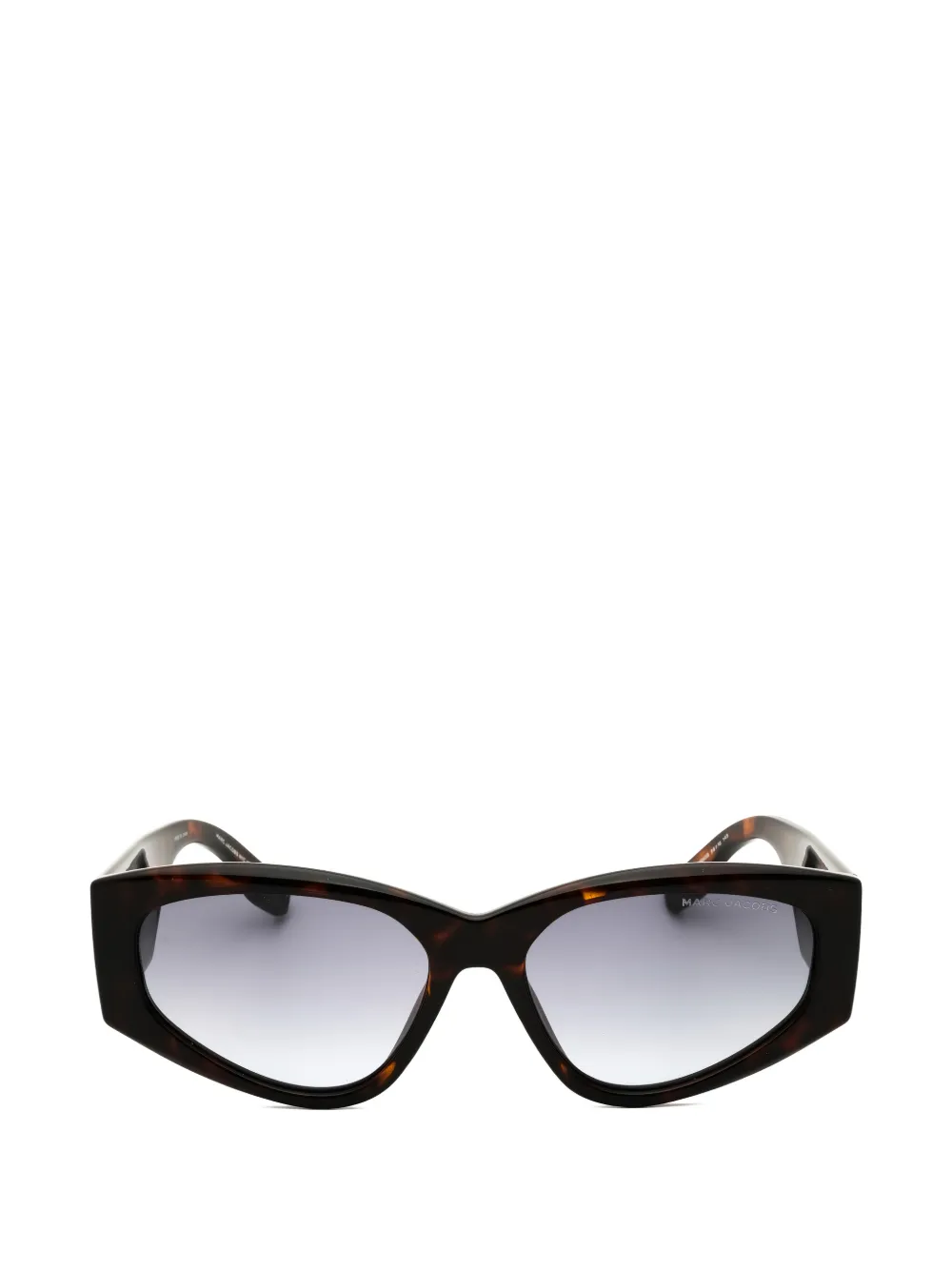 Marc Jacobs tortoiseshell-effect cat-eye sunglasses - Marrone