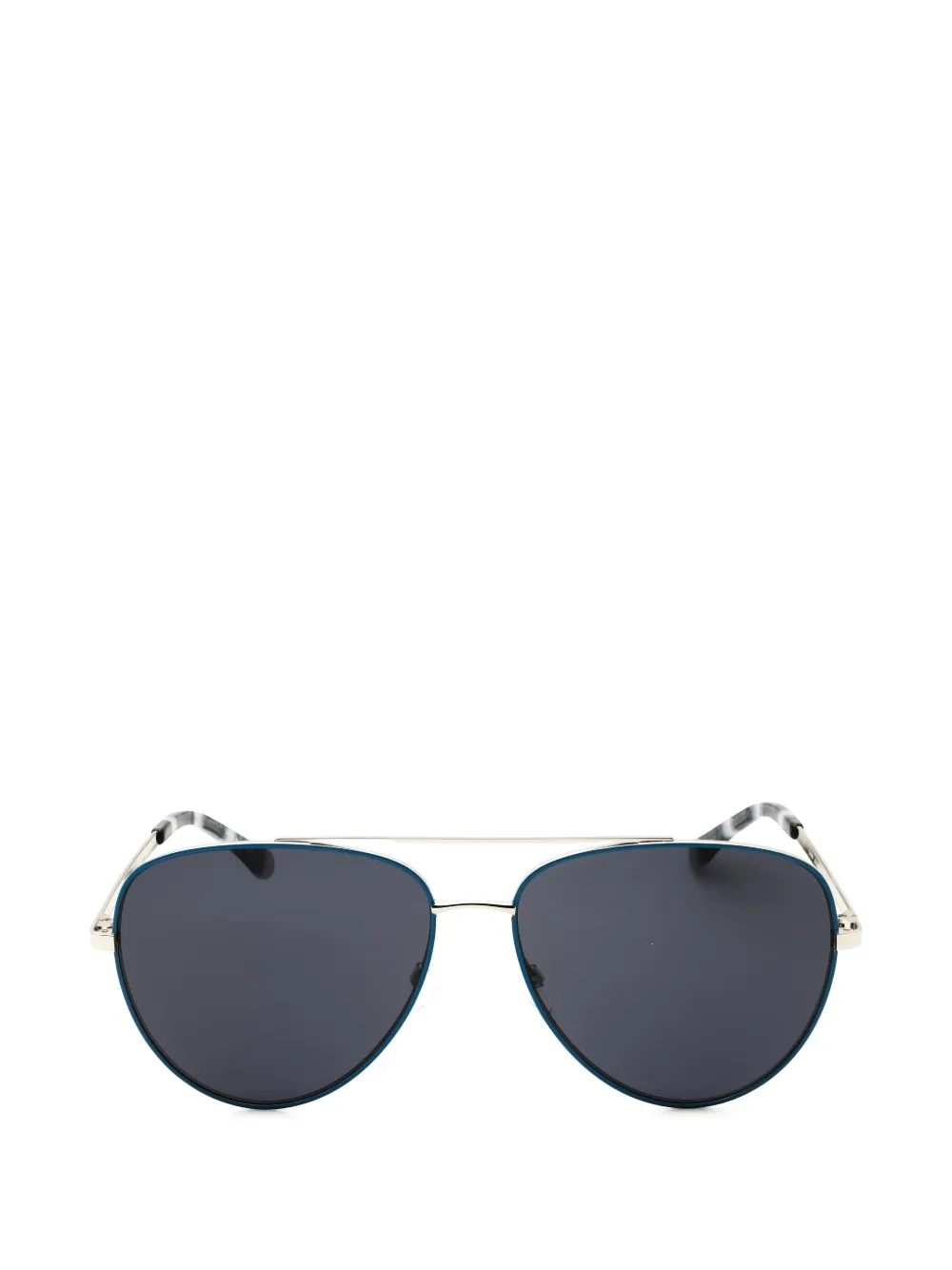 Draper James double-bridge sunglasses - Argento