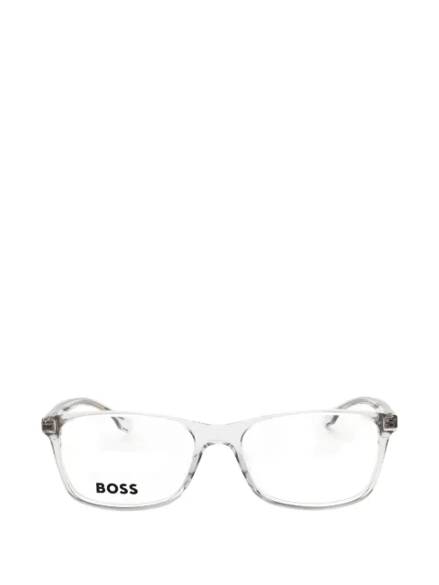 BOSS rectangle-frame glasses