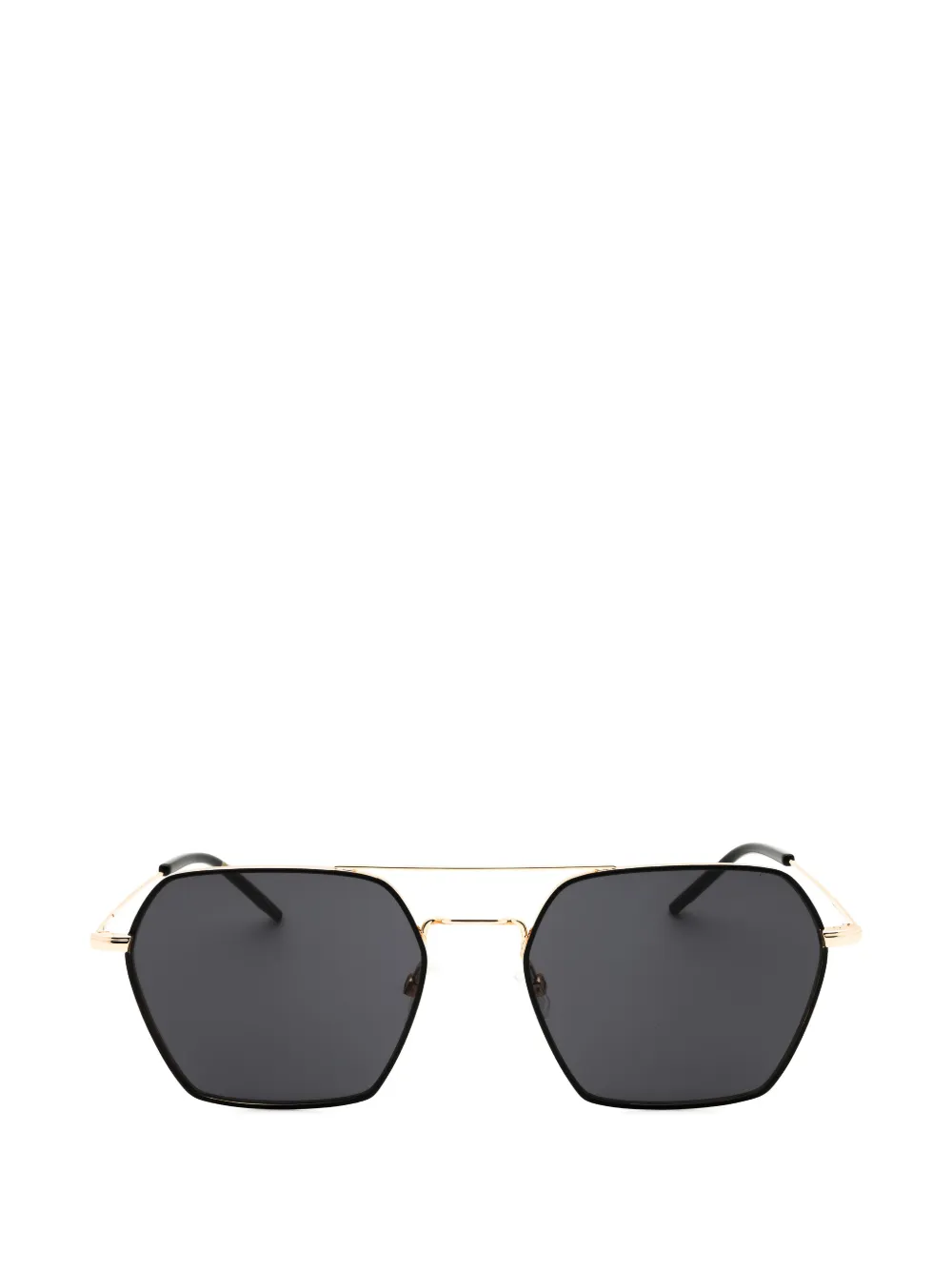 BOSS rectanglular-frame sunglasses - Oro