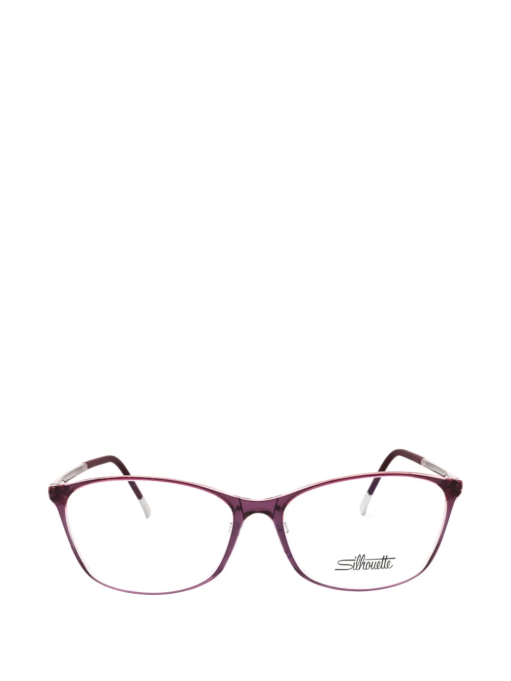 Silhouette Spx Illusion Fullrim Glasses In Purple