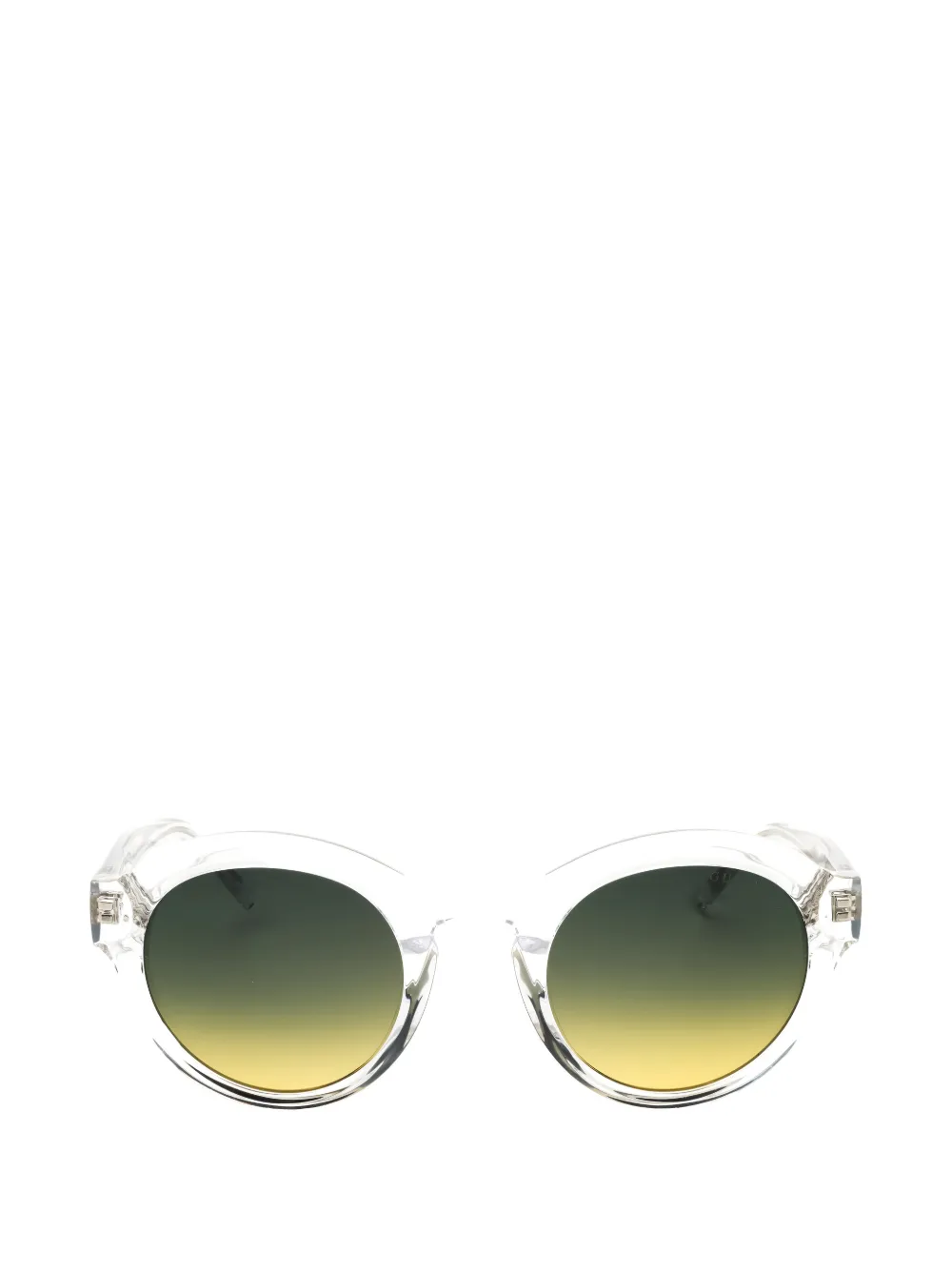 GUESS USA round-frame thick sunglasses