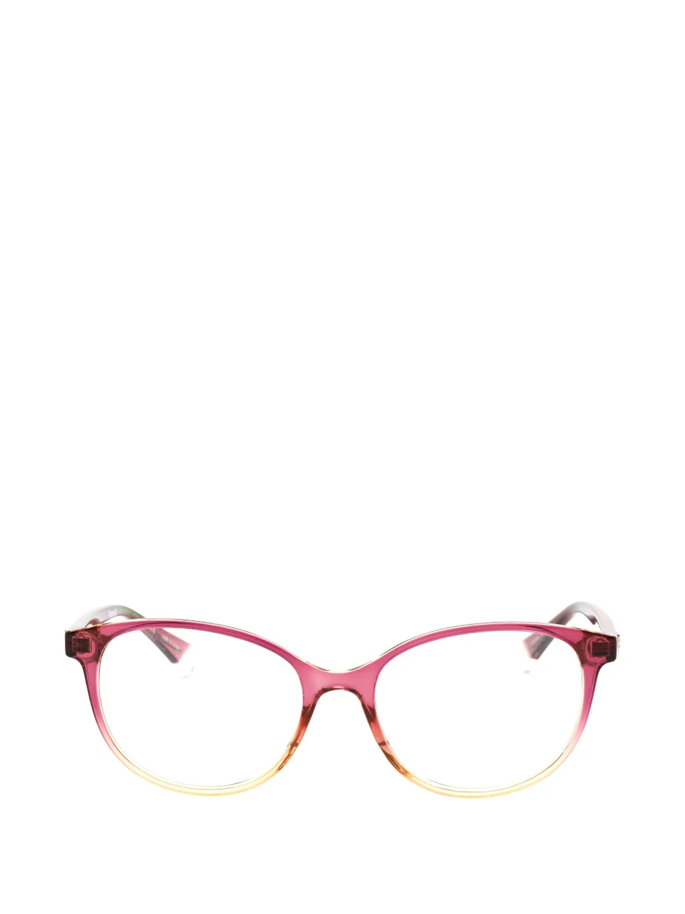 Polaroid oval-frame glasses