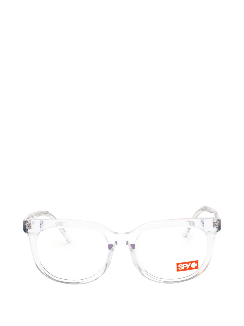 Spy Bewilder Round-frame Glasses In White