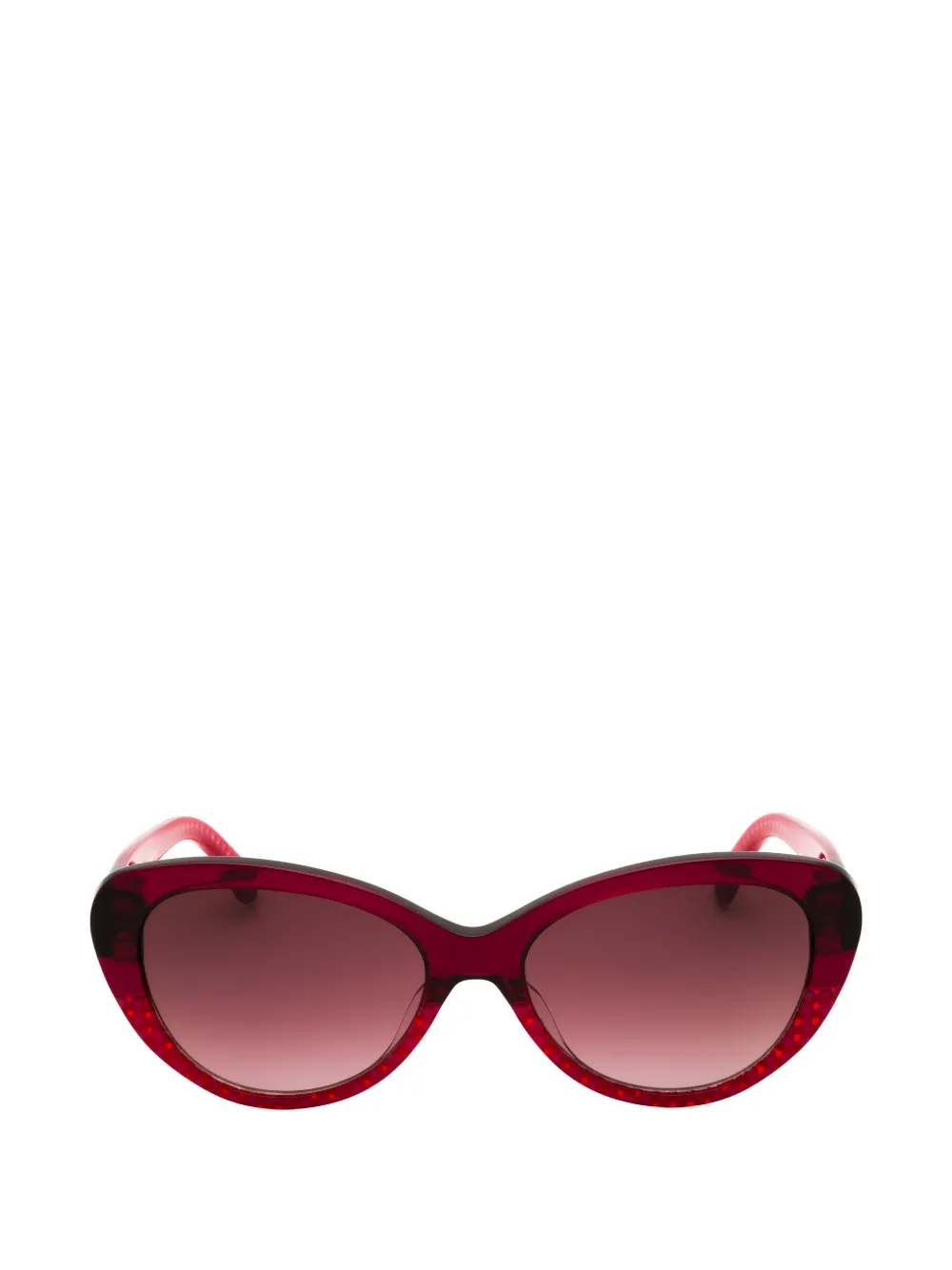 Kate Spade cat-eye frame sunglasses - Rosso