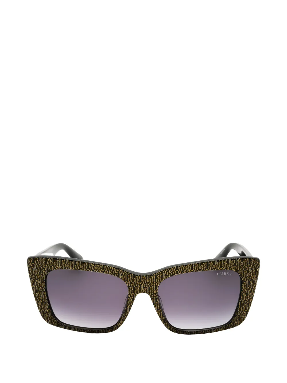 GUESS USA monogram-print cat-eye sunglasses