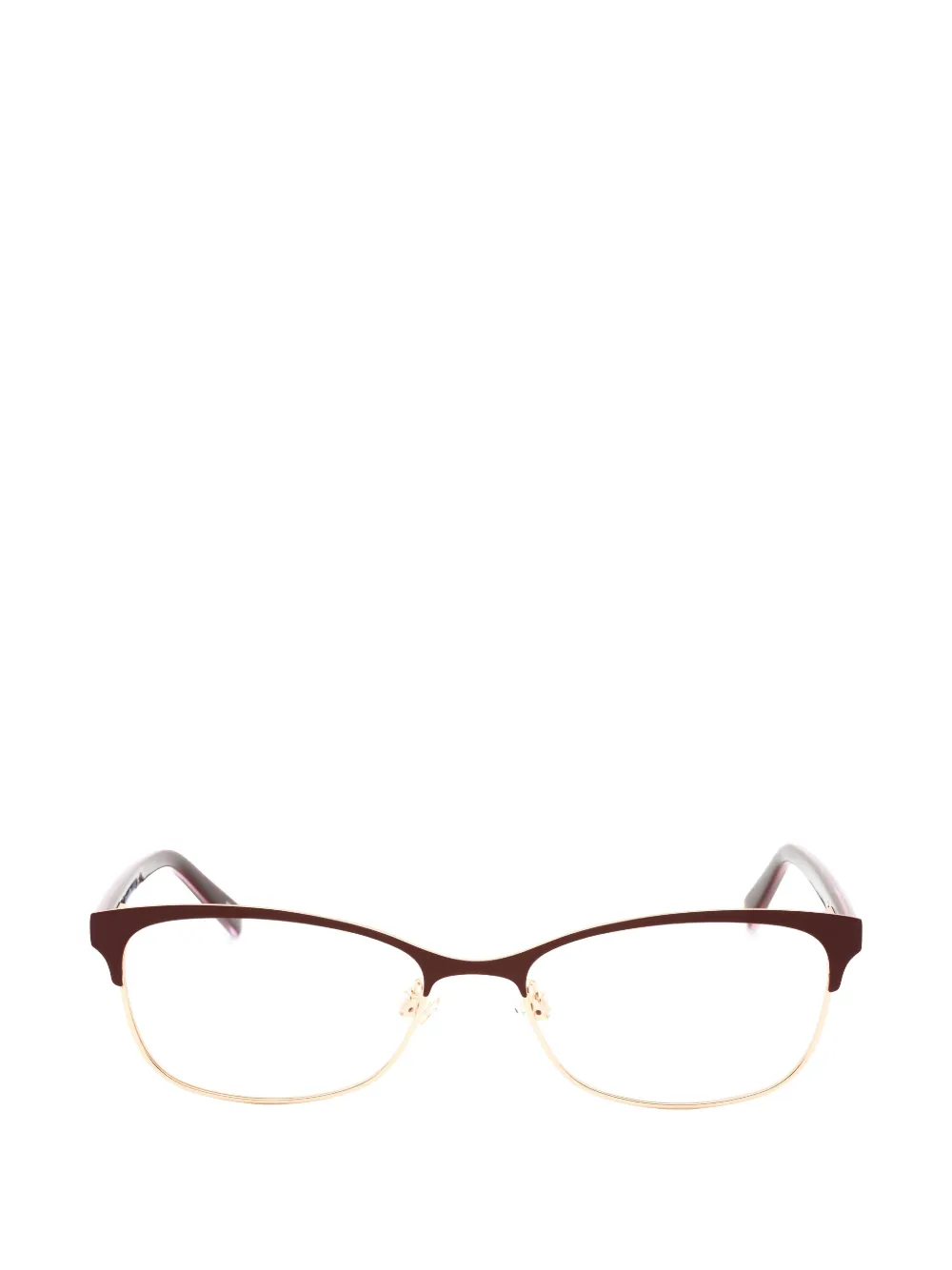 Tommy Hilfiger browline oval-frame glasses