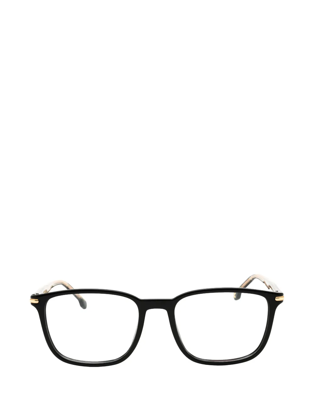 Carrera logo-detail glasses - Schwarz