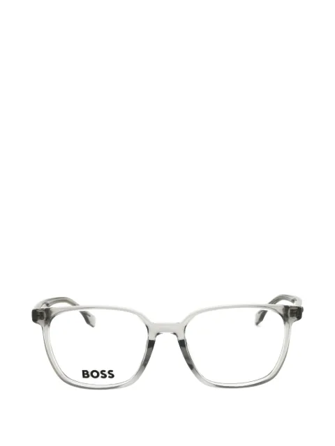 BOSS rectangle-frame glasses