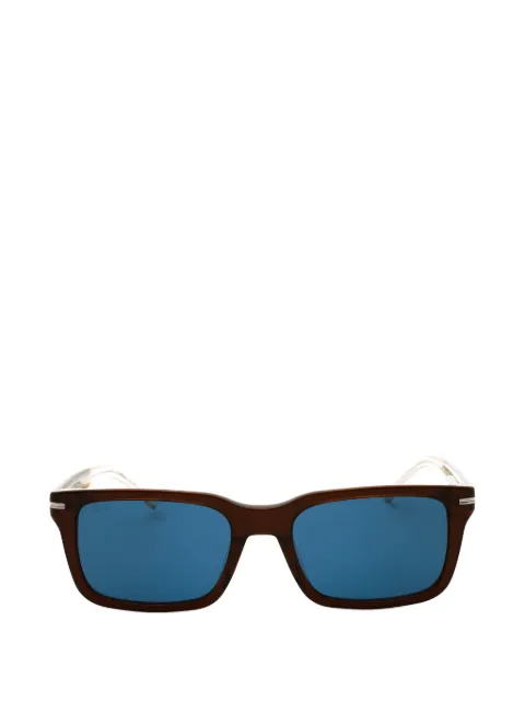 BOSS rectangle-frame sunglasses