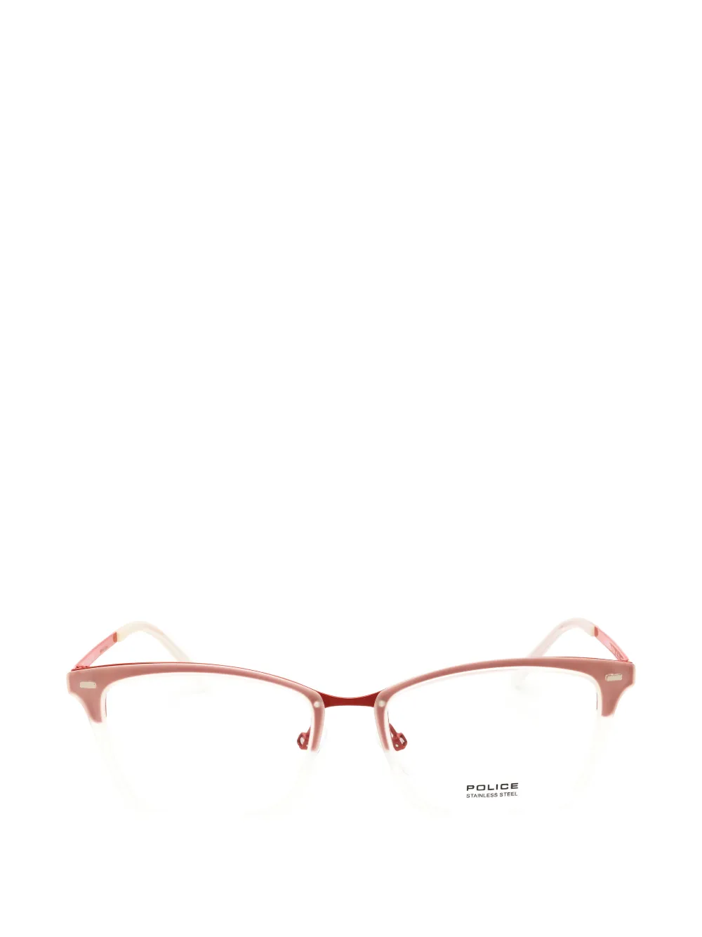 Police Vpl284 Eyeglasses In Red
