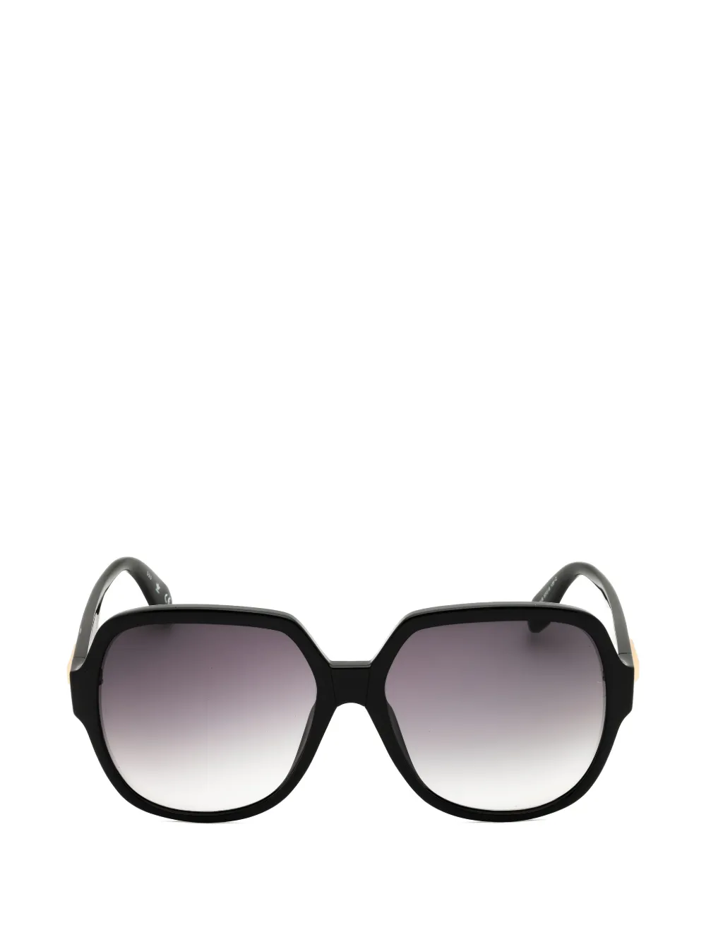 adidas oversized geometric-grame sunglasses - Nero