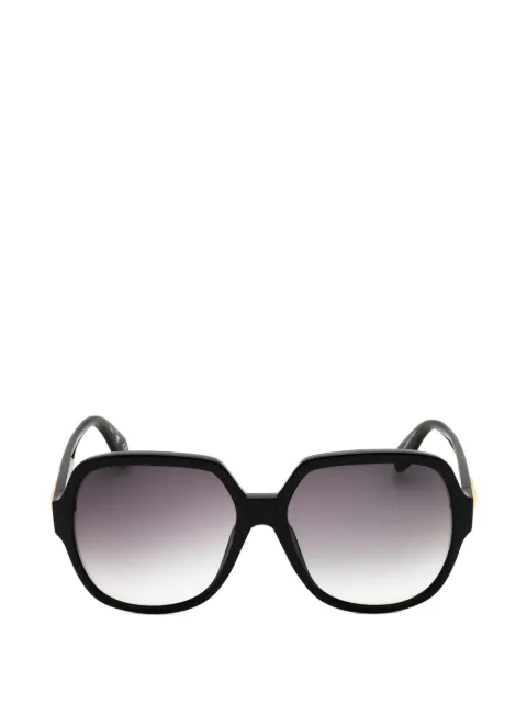 adidas oversized geometric-grame sunglasses