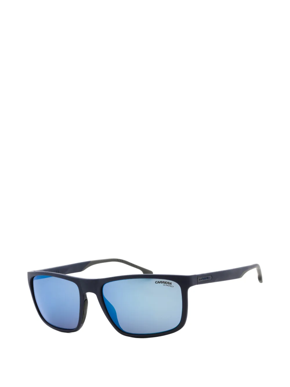 Carrera Zonnebril met rechthoekig montuur Blauw