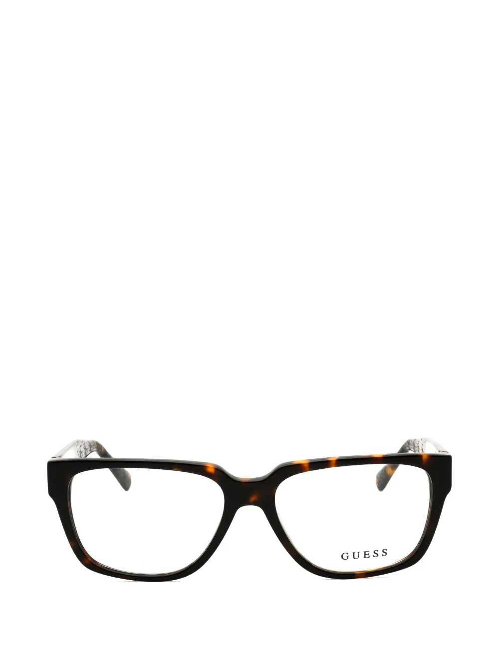 GUESS USA rectangle-frame glasses | Brown | Image 1
