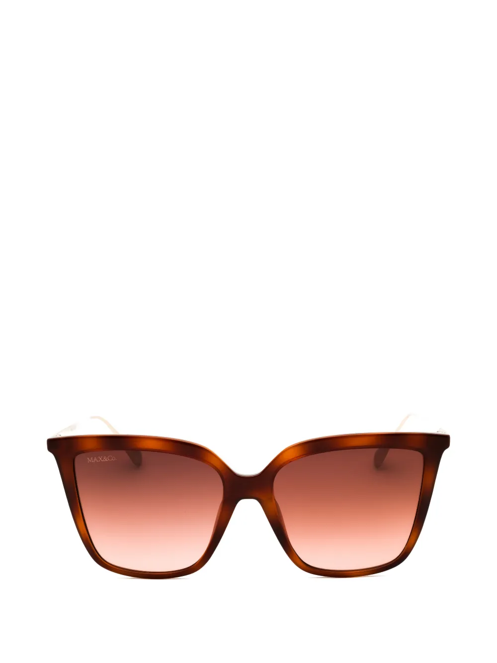 MAX&Co. gradient-lenses sunglasses - Marrone