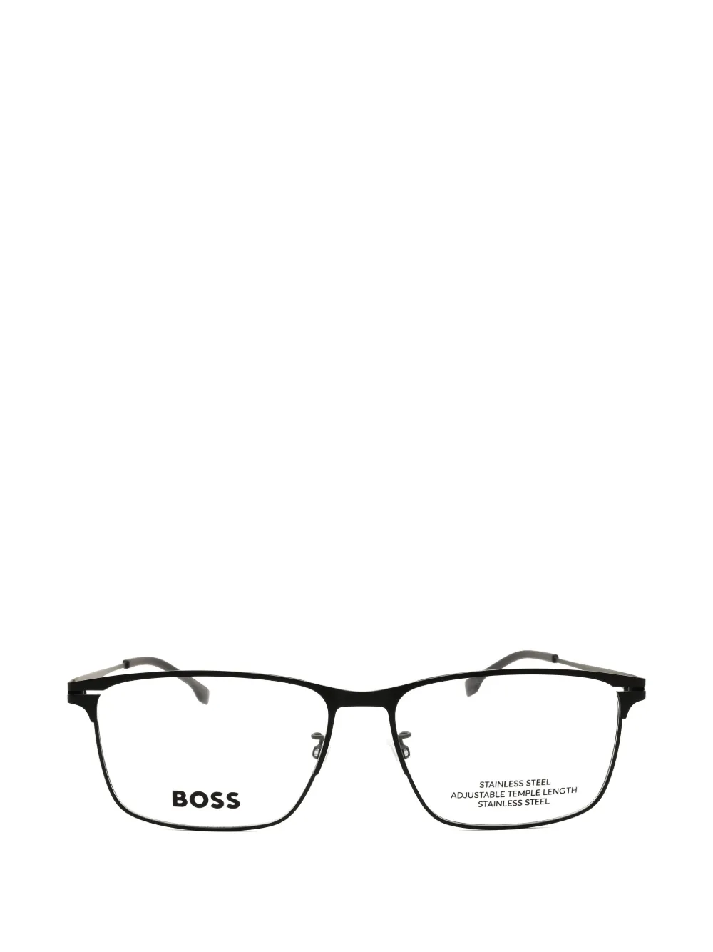 BOSS rectangle-frame glasses | Black | Image 1