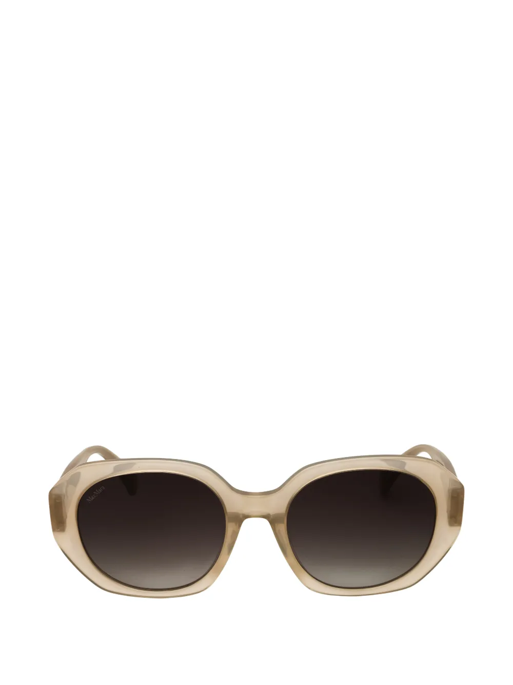 Max Mara geometric-frame sunglasses - Tons neutres Max Mara geometric-frame sunglasses - Tons neutres