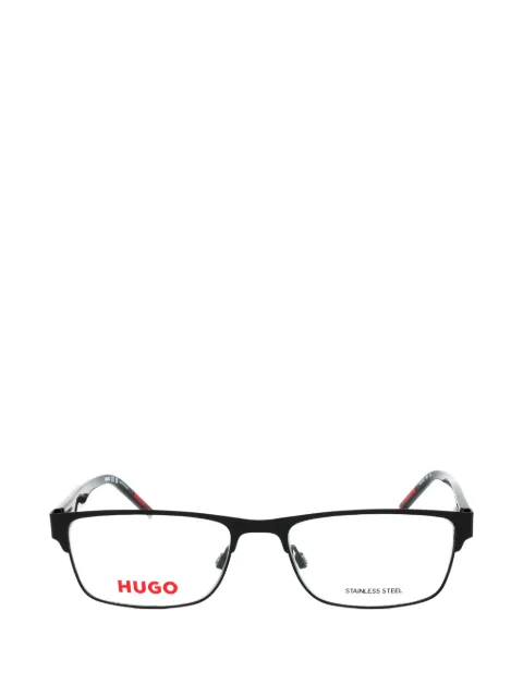 HUGO rectangle-frame glasses