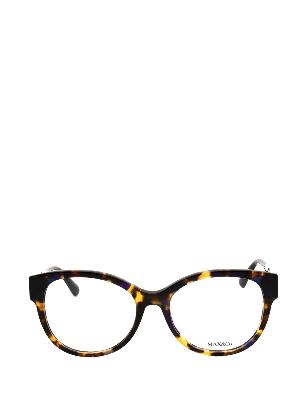 MAX&Co. tortoiseshell-effect round-frame glasses