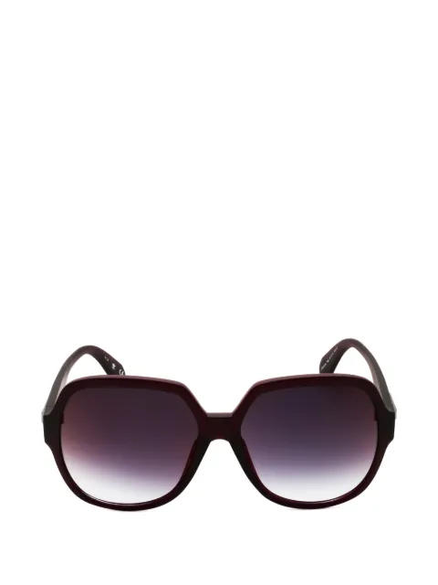 adidas oversized geometric-frame sunglasses