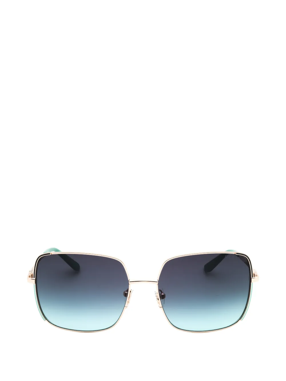 GUESS USA rectangle-frame sunglasses - Oro