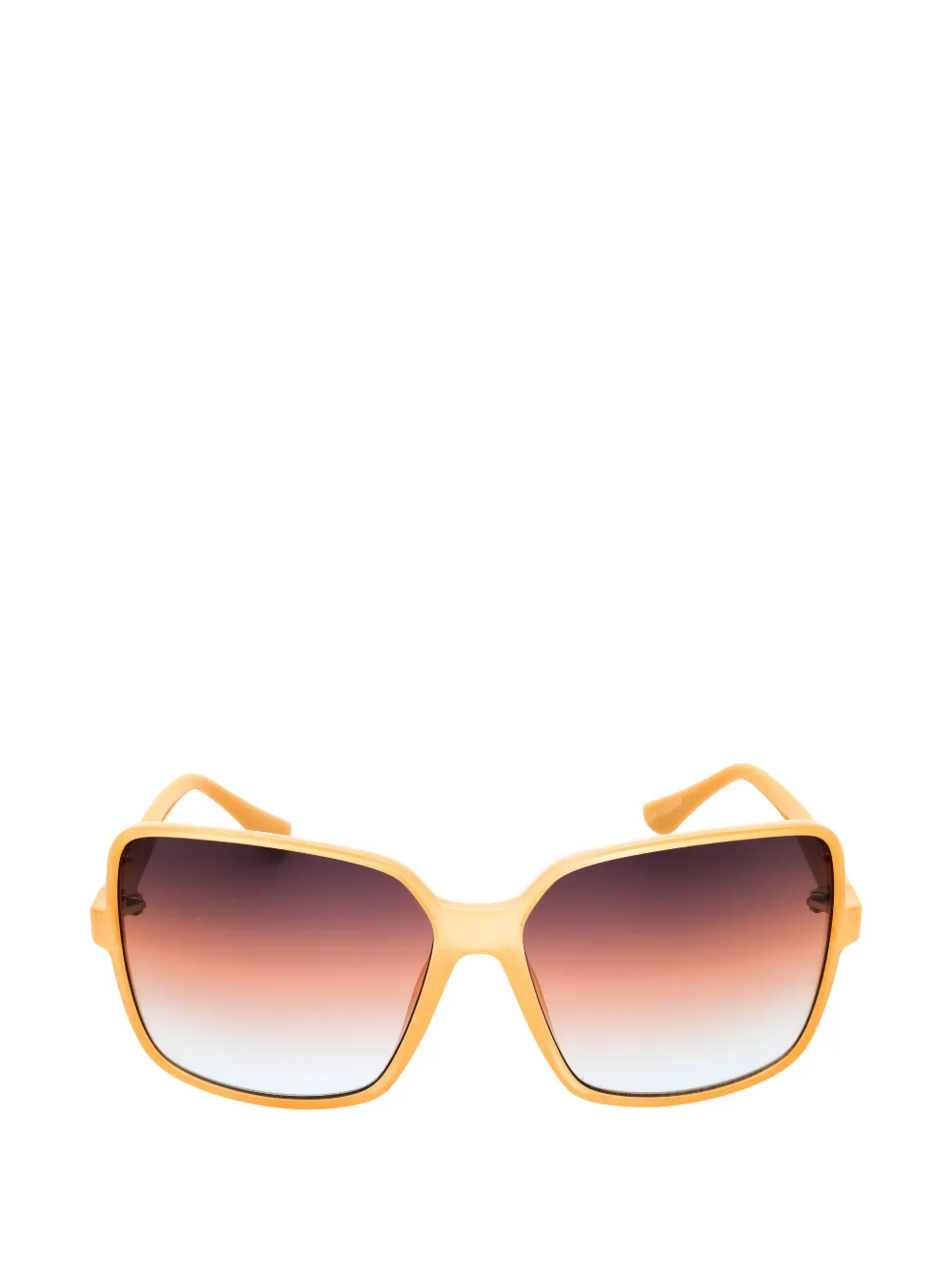 GUESS USA oversized square-frame sunglasses - Nude