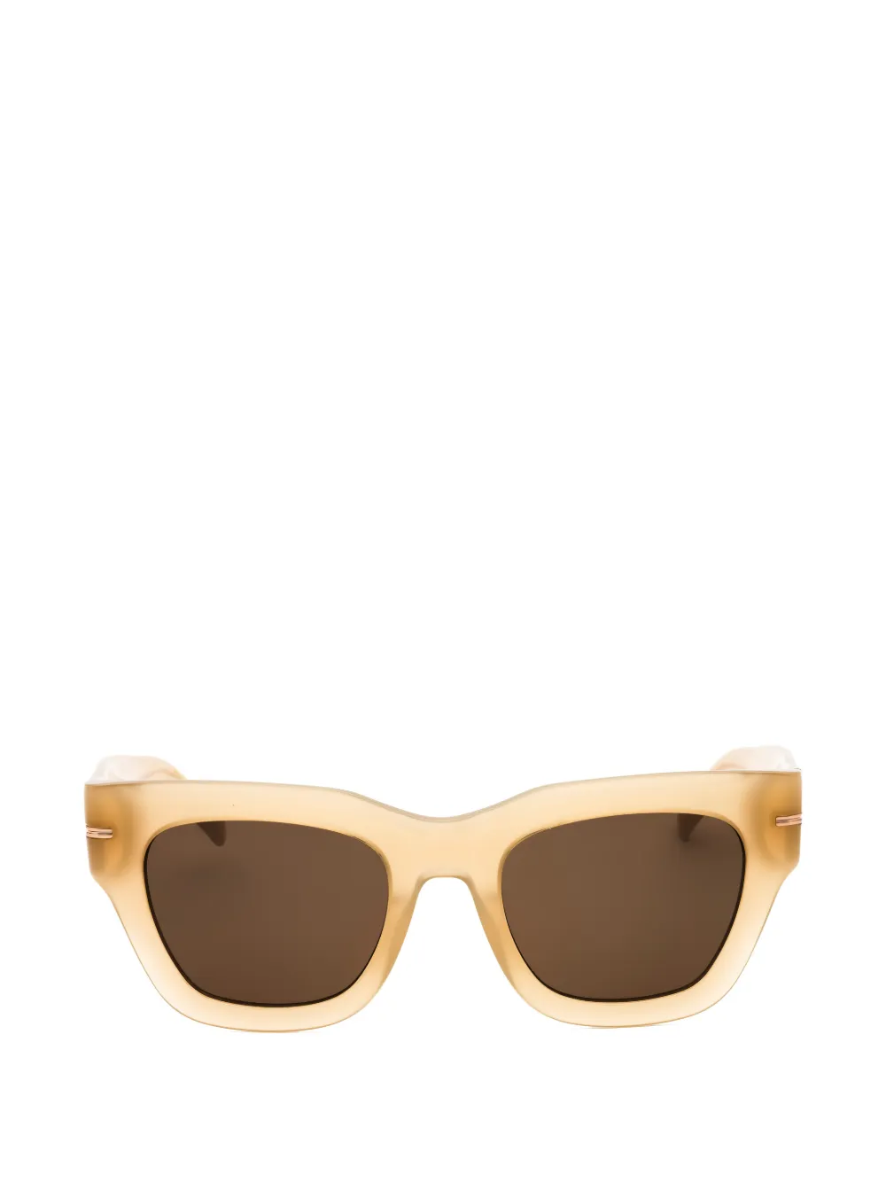 BOSS rectangle-frame sunglasses - Toni neutri