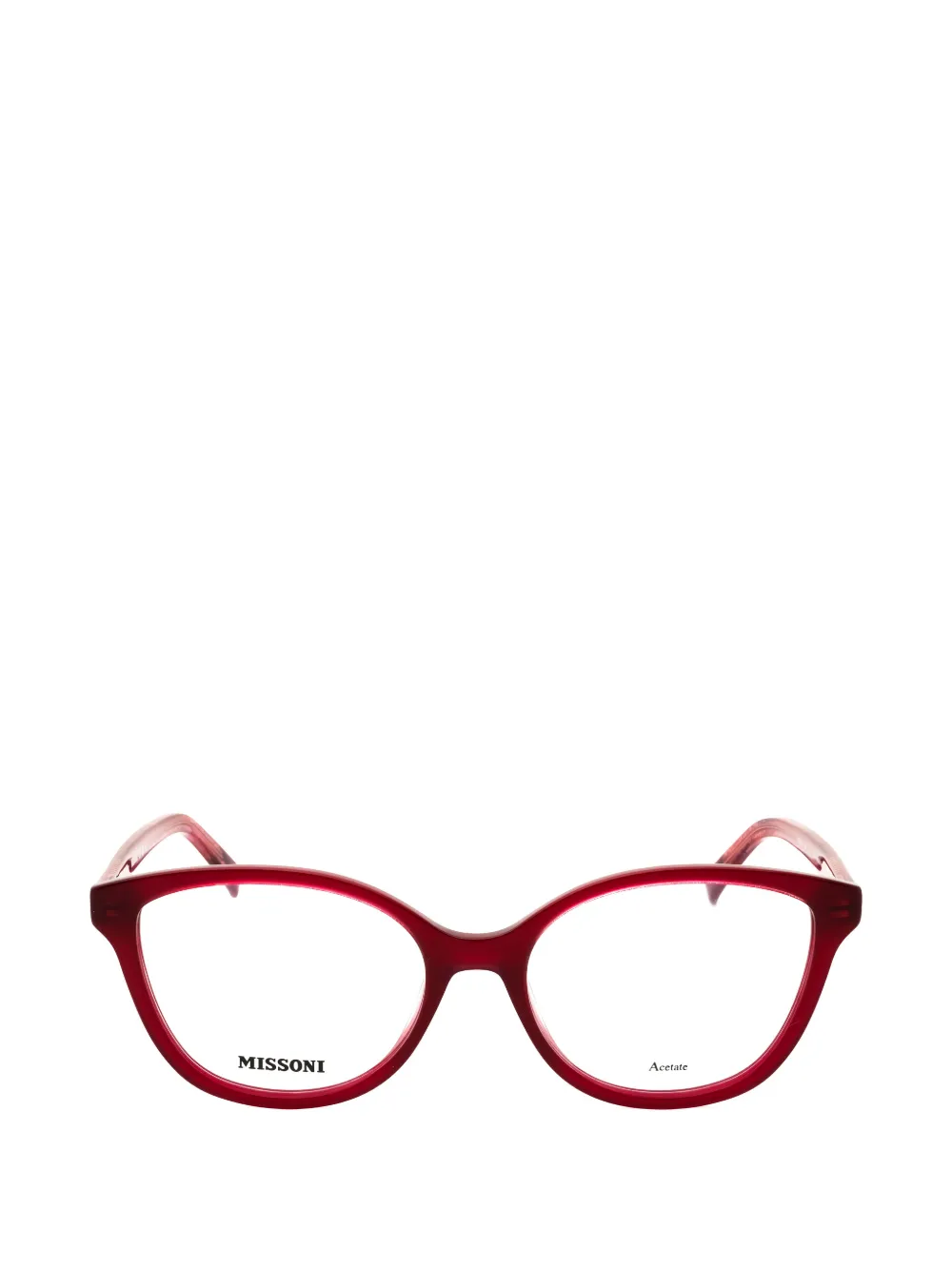 Missoni oval-frame glasses