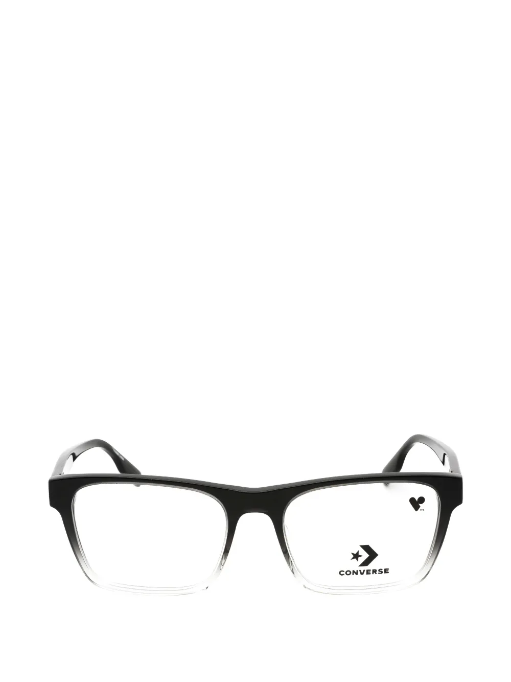 Converse rectangle-frame glasses | Black | Image 1