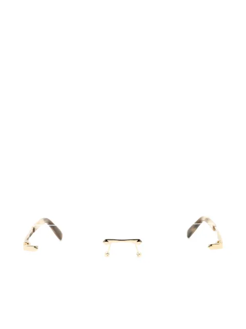 MCM rectangular glasses