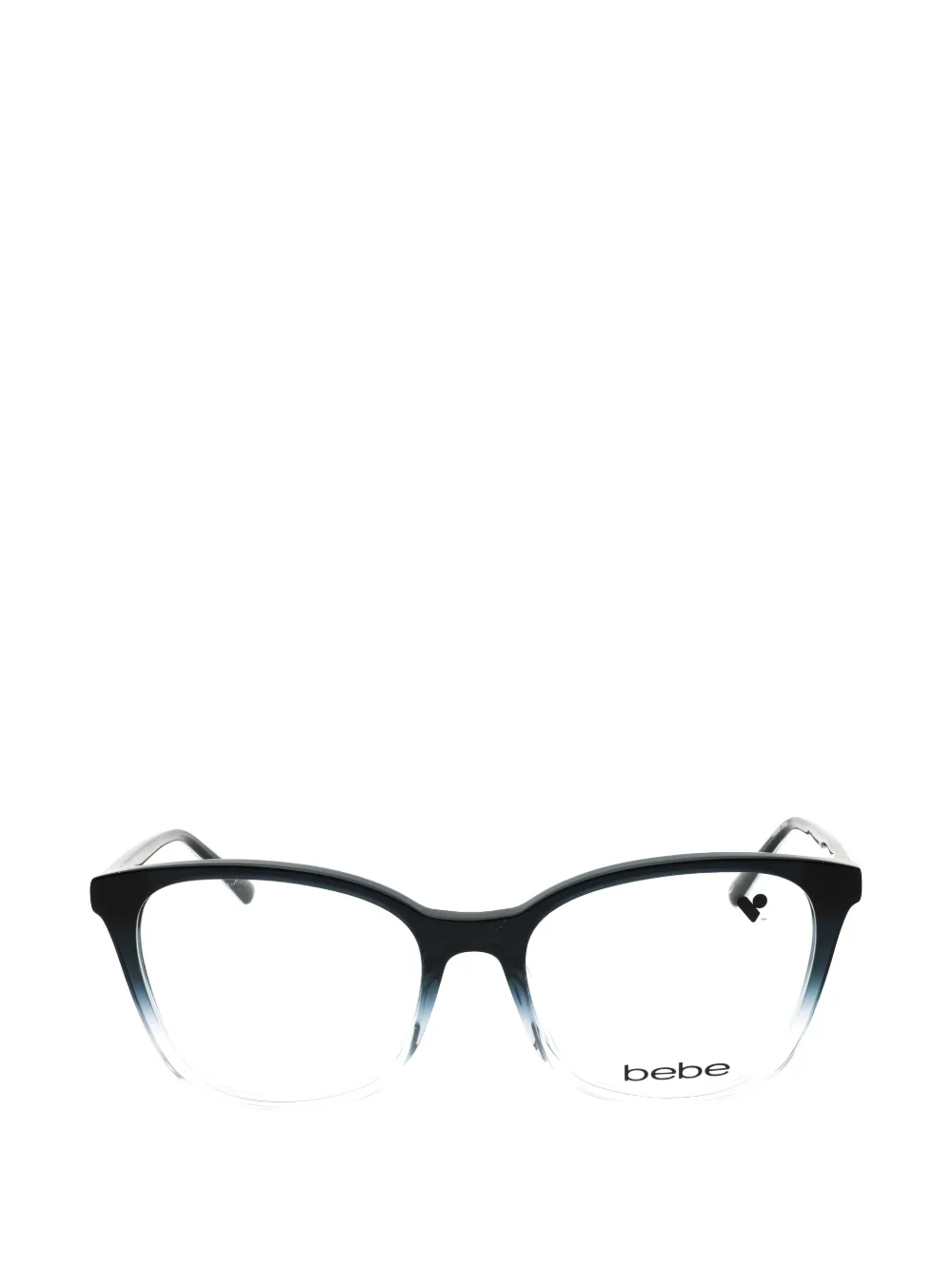 Bebe gradient-effect rectangle-frame glasses | Black | Image 1