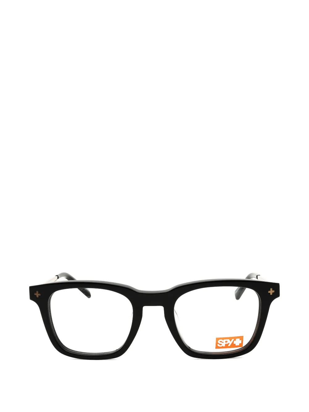 Spy Hardwin Fusion Rectangle-frame Glasses In Black